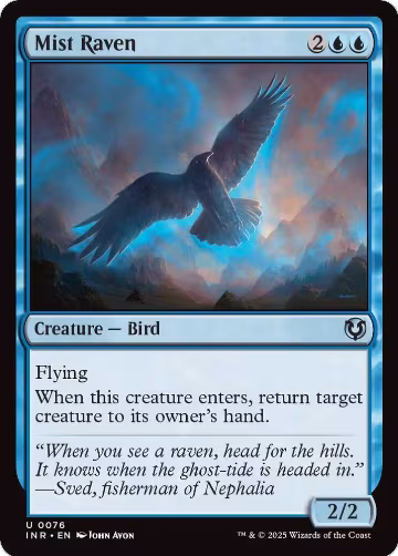 Mist Raven (76), Innistrad Remastered — Magic card price