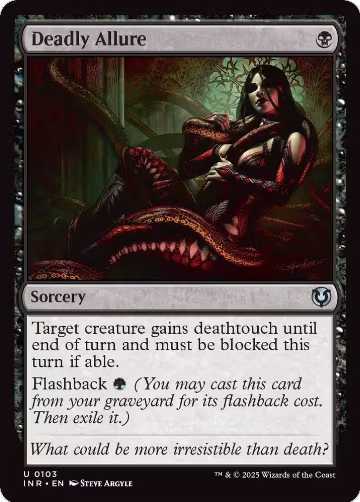 Deadly Allure (103), Innistrad Remastered — Magic card price