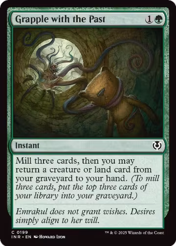 Grapple with the Past (199), Innistrad Remastered — Magic card price