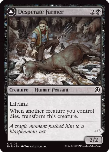 Desperate Farmer (105), Innistrad Remastered — Magic card price