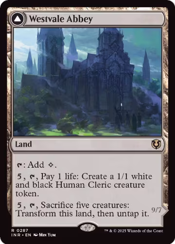 Westvale Abbey (287), Innistrad Remastered — Magic card price
