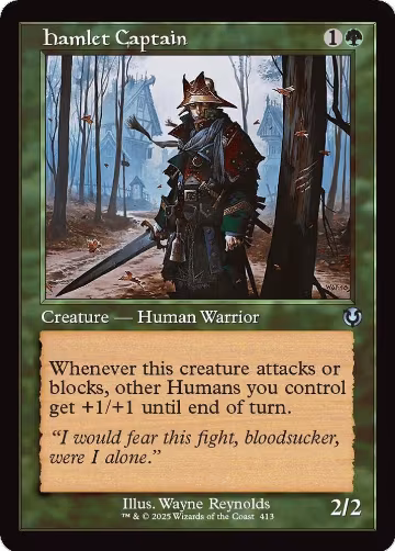 Hamlet Captain (Retro Frame) (413), Innistrad Remastered — Magic card price