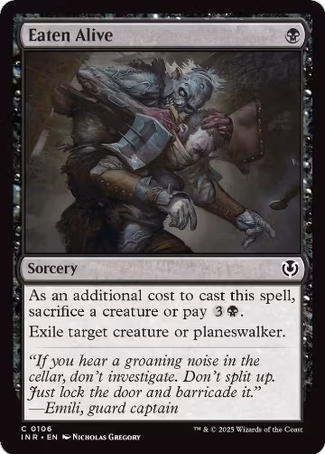 Eaten Alive (106), Innistrad Remastered — Magic card price