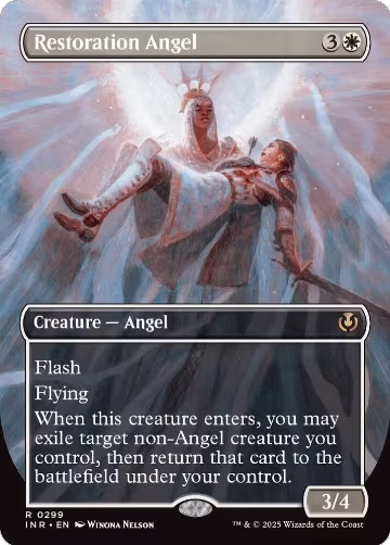 Restoration Angel (Borderless) (299), Innistrad Remastered — Magic card price