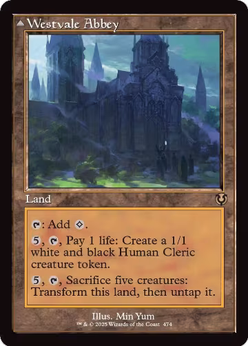 Westvale Abbey (Retro Frame) (474), Innistrad Remastered — Magic card price