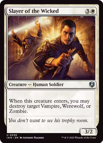 Slayer of the Wicked (39), Innistrad Remastered — Magic card price