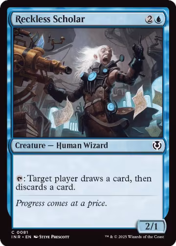Reckless Scholar (81), Innistrad Remastered — Magic card price