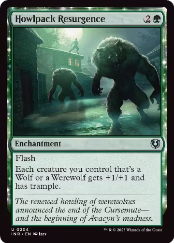 Howlpack Resurgence (204), Innistrad Remastered — Magic card price