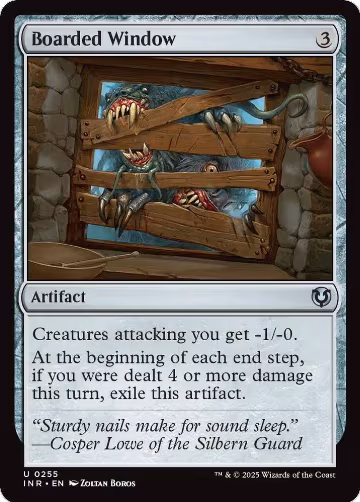 Boarded Window (255), Innistrad Remastered — Magic card price