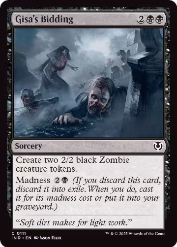 Gisa's Bidding (111), Innistrad Remastered — Magic card price