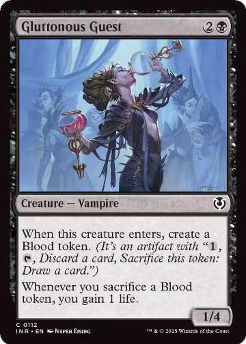 Gluttonous Guest (112), Innistrad Remastered — Magic card price