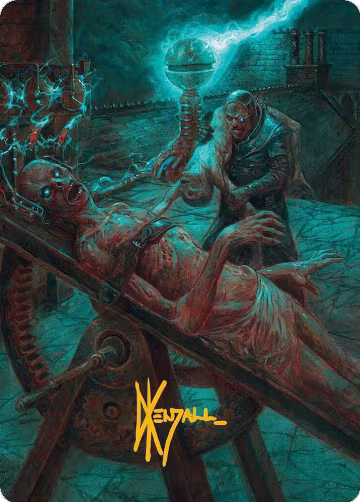 Rooftop Storm Art Card (Gold-Stamped Signature) (8), Art Series: Innistrad Remastered — Magic card price