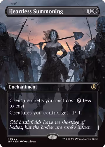 Heartless Summoning (Borderless) (309), Innistrad Remastered — Magic card price