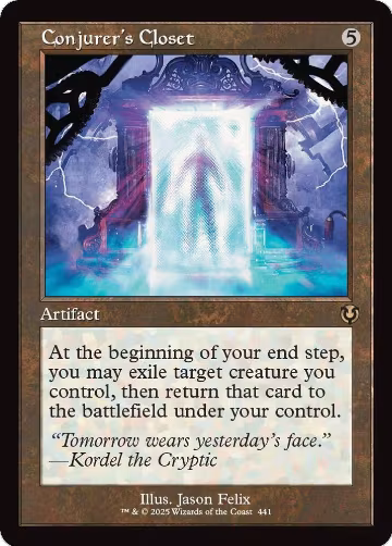 Conjurer's Closet (Retro Frame) (441), Innistrad Remastered — Magic card price
