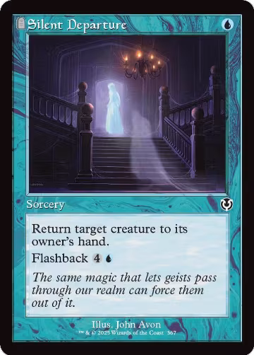 Silent Departure (Retro Frame) (367), Innistrad Remastered — Magic card price