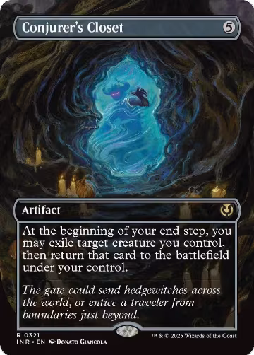Conjurer's Closet (Borderless) (321), Innistrad Remastered — Magic card price