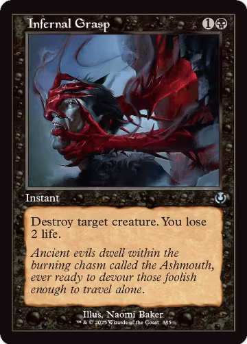 Infernal Grasp (Retro Frame) (385), Innistrad Remastered — Magic card price