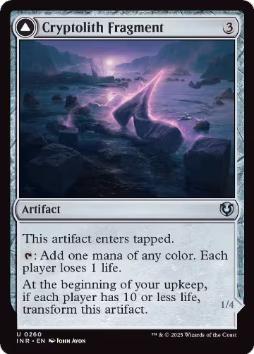 Cryptolith Fragment (260), Innistrad Remastered — Magic card price