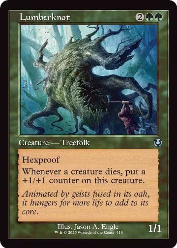 Lumberknot (Retro Frame) (414), Innistrad Remastered — Magic card price