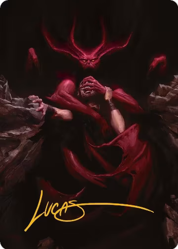 Infernal Grasp Art Card (Gold-Stamped Signature) (10), Art Series: Innistrad Remastered — Magic card price