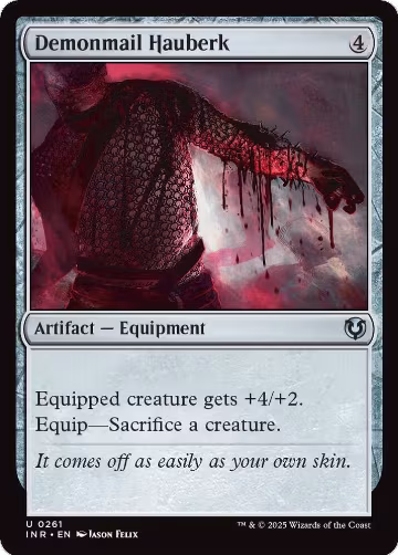 Demonmail Hauberk (261), Innistrad Remastered — Magic card price