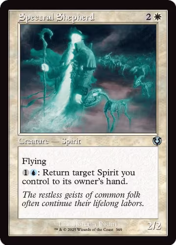 Spectral Shepherd (Retro Frame) (349), Innistrad Remastered — Magic card price