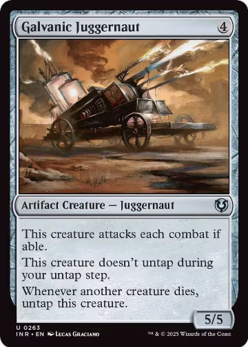 Galvanic Juggernaut (263), Innistrad Remastered — Magic card price