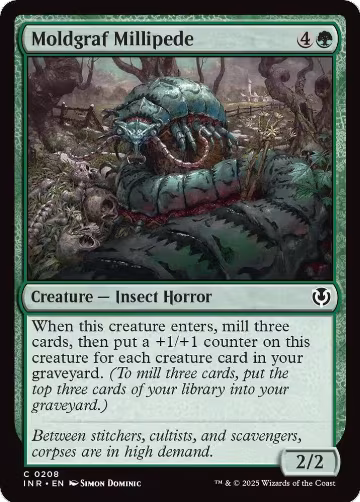 Moldgraf Millipede (208), Innistrad Remastered — Magic card price