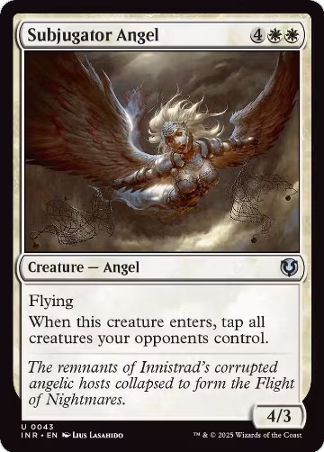 Subjugator Angel (43), Innistrad Remastered — Magic card price
