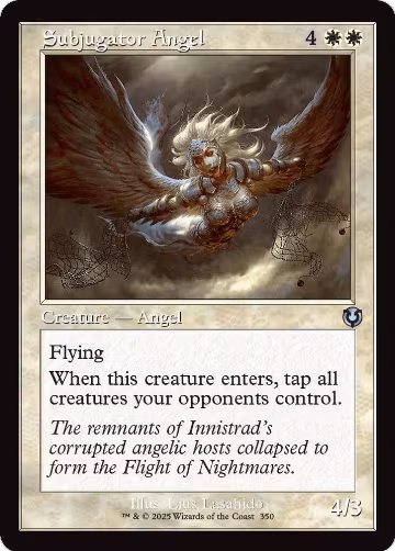 Subjugator Angel (Retro Frame) (350), Innistrad Remastered — Magic card price