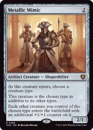 Metallic Mimic (268), Innistrad Remastered — Magic card price