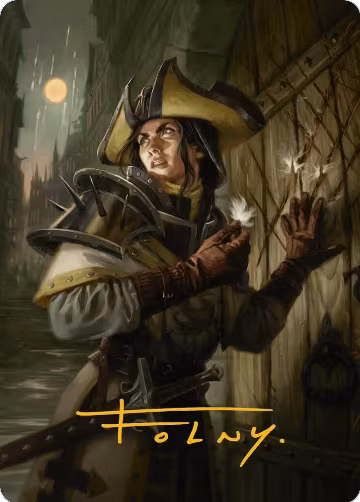 Thraben Inspector Art Card (Gold-Stamped Signature) (3), Art Series: Innistrad Remastered — Magic card price