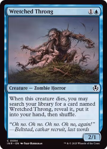 Wretched Throng (94), Innistrad Remastered — Magic card price