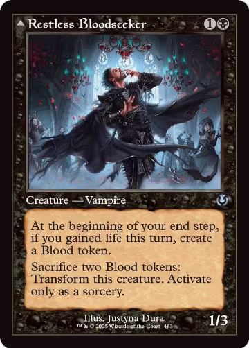 Restless Bloodseeker (Retro Frame) (463), Innistrad Remastered — Magic card price