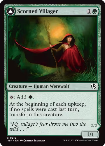 Scorned Villager (212), Innistrad Remastered — Magic card price