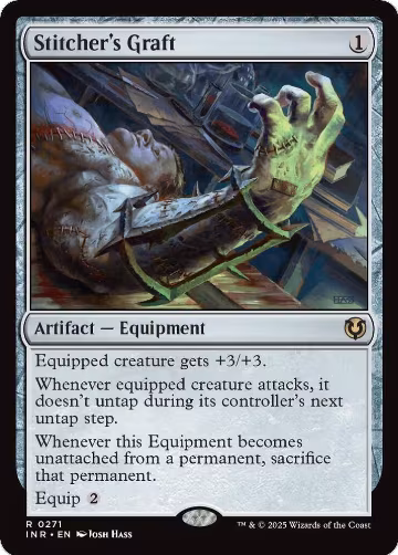 Stitcher's Graft (271), Innistrad Remastered — Magic card price