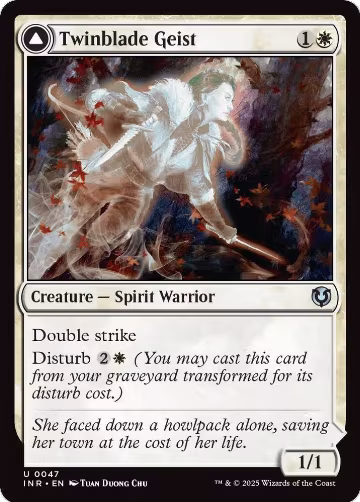 Twinblade Geist (47), Innistrad Remastered — Magic card price