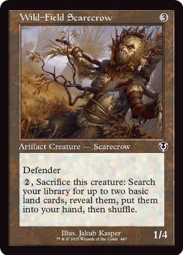 Wild-Field Scarecrow (Retro Frame) (447), Innistrad Remastered — Magic card price