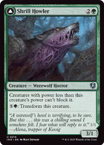 Shrill Howler (214), Innistrad Remastered — Magic card price