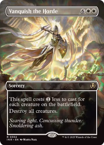 Vanquish the Horde (Borderless) (302), Innistrad Remastered — Magic card price