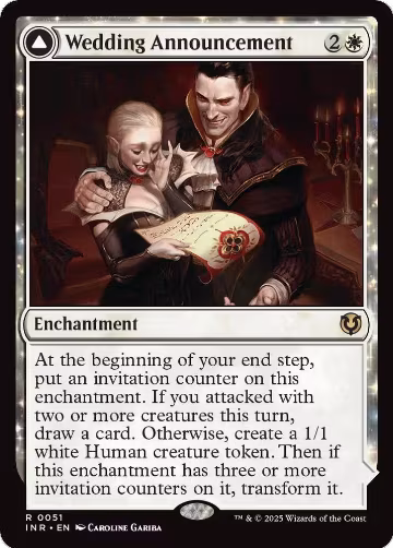 Wedding Announcement (51), Innistrad Remastered — Magic card price