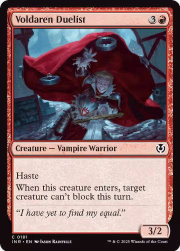 Voldaren Duelist (181), Innistrad Remastered — Magic card price