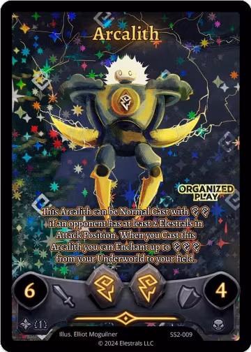 Arcalith (Gold OP Stamp) (SS2-009), Shattered Stars Chapter 2 [SS2] — Elestrals card price