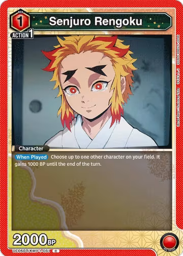 Senjuro Rengoku (UE05BT/KMY-1-081), Demon Slayer: Kimetsu no Yaiba — Union Arena card price