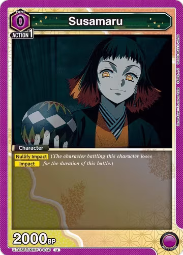 Susamaru (UE05BT/KMY-1-040), Demon Slayer: Kimetsu no Yaiba — Union Arena card price
