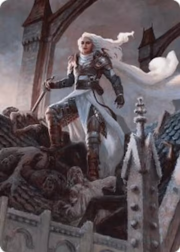 Thalia, Heretic Cathar Art Card (2), Art Series: Innistrad Remastered — Magic card price
