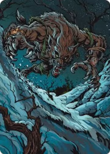 Ravager of the Fells Art Card (21), Art Series: Innistrad Remastered — Magic card price