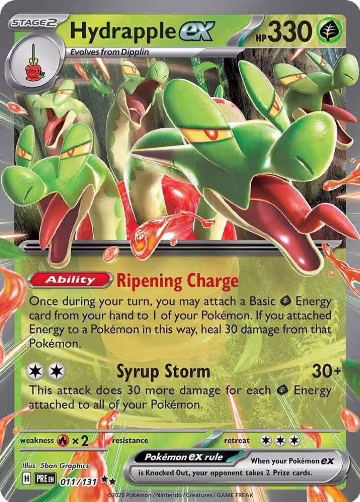 Hydrapple ex (011/131), Prismatic Evolutions — Pokémon card price