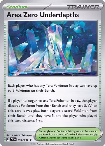 Area Zero Underdepths (094/131), Prismatic Evolutions — Pokémon card price