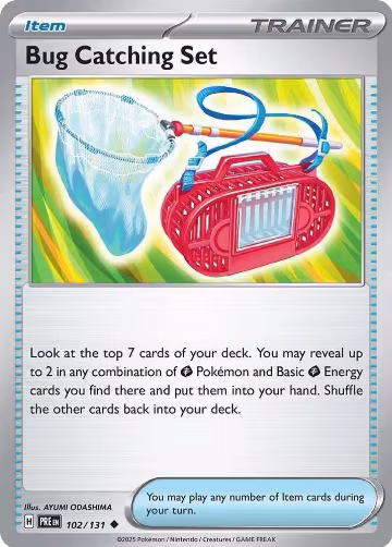 Bug Catching Set (102/131), Prismatic Evolutions — Pokémon card price